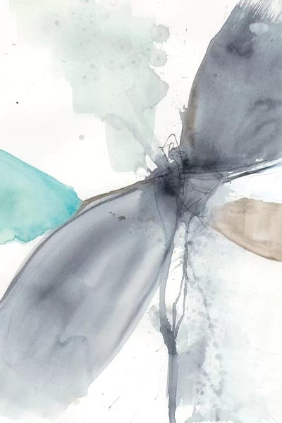 Vortex Illusion I by Jennifer Goldberger framed canvas print