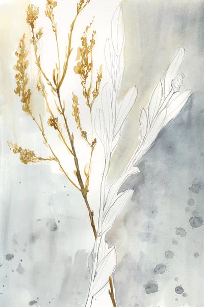 Abstract Floral & Botanical: Wild Grass II by Jennifer Goldberger