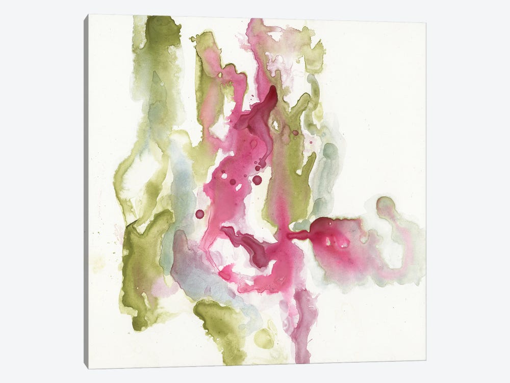 Minimalist Fuchsia I by Jennifer Goldberger 1-piece Canvas Print