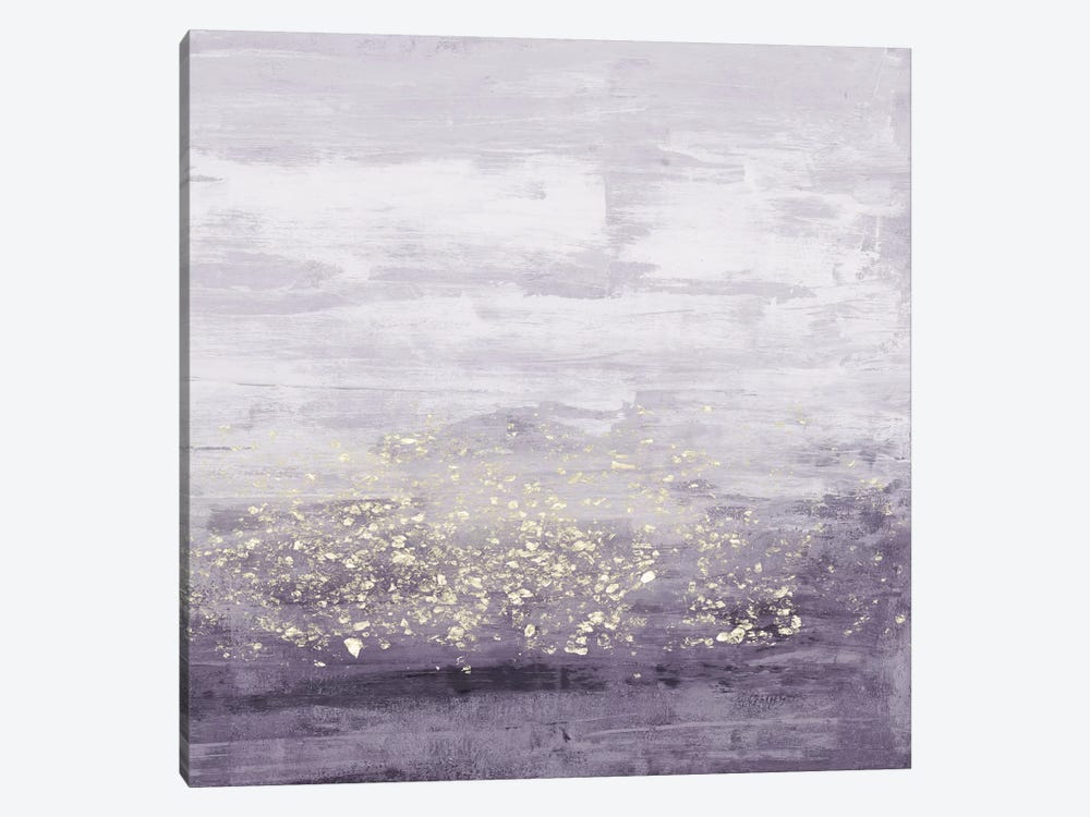 Amethyst Glitter I 1-piece Canvas Print