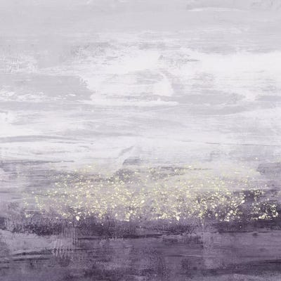 Amethyst Glitter II by Jennifer Goldberger art print