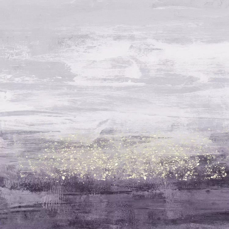 Amethyst Glitter II by Jennifer Goldberger wall art
