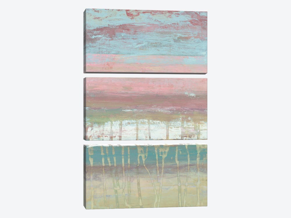 Dusted Horizon I 3-piece Canvas Art Print
