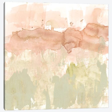Dusty Blush & Olive II Canvas Print #JGO657} by Jennifer Goldberger Canvas Print