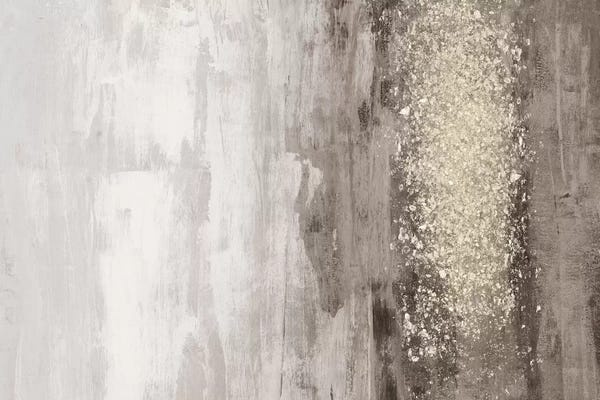 Large Modern Art - Canvas Prints: Glitter Rain I by Jennifer Goldberger