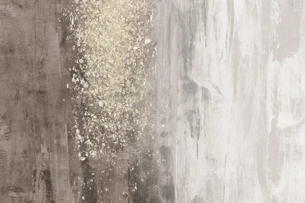 Large Modern Art - Canvas Prints: Glitter Rain II by Jennifer Goldberger