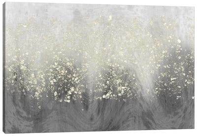 Glitter Swirl I Canvas Art Print - Transitional Décor