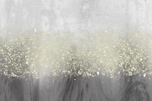 Large Modern Art - Canvas Prints: Glitter Swirl II by Jennifer Goldberger