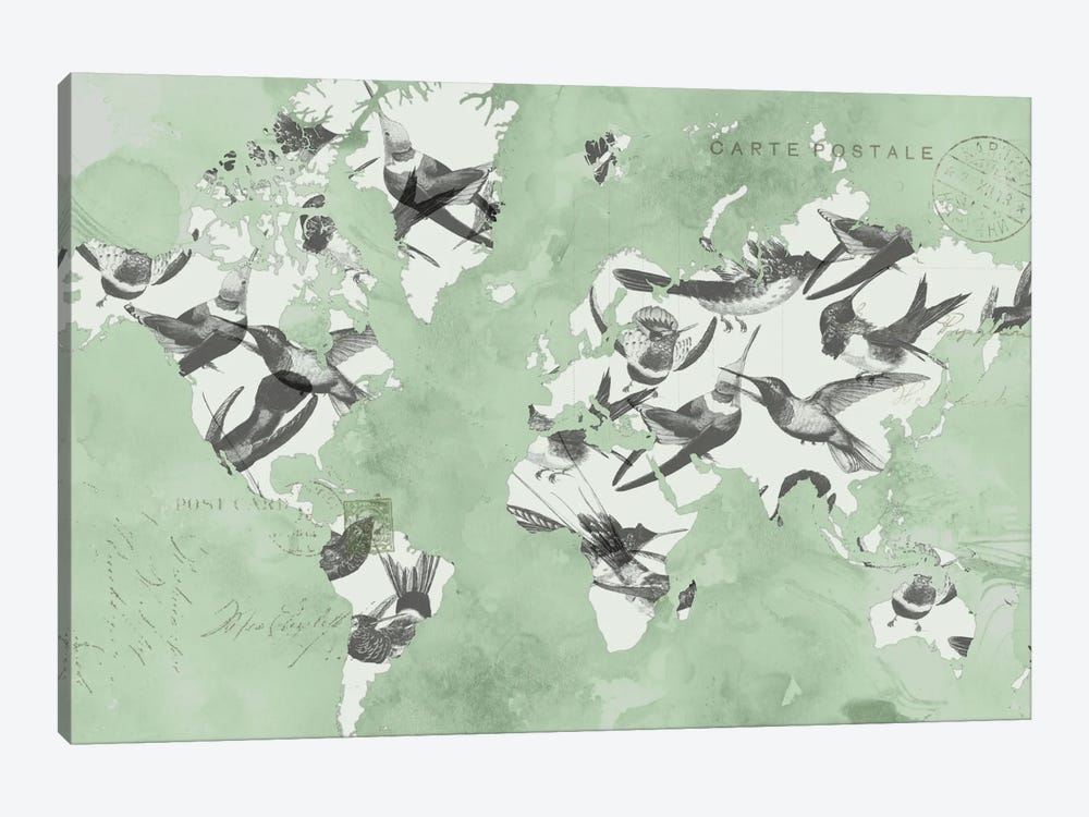 Migration Of Birds by Jennifer Goldberger 1-piece Canvas Art Print