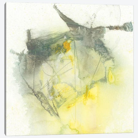 Citron Twist I Canvas Print #JGO730} by Jennifer Goldberger Canvas Print