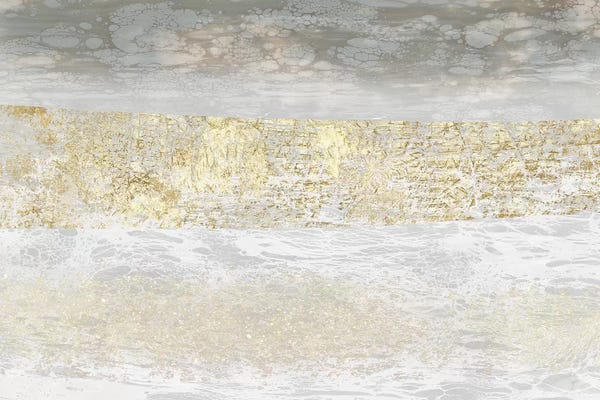 Wall Art: Gilded Textures II by Jennifer Goldberger