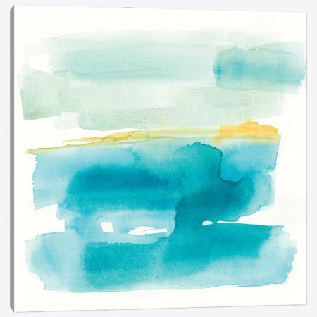 Liquid Horizon I Canvas Print #JGO761} by Jennifer Goldberger Canvas Artwork