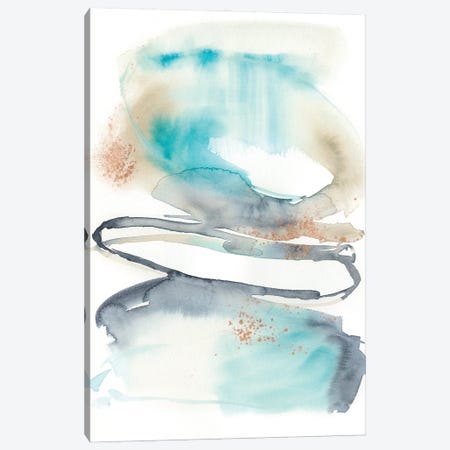 Spiral Bloom I Canvas Print #JGO803} by Jennifer Goldberger Canvas Art Print