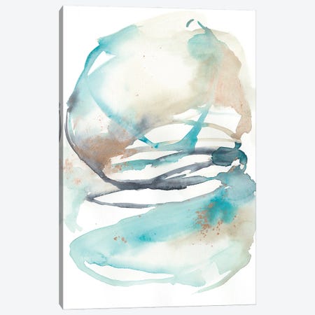 Spiral Bloom II Canvas Print #JGO804} by Jennifer Goldberger Canvas Artwork
