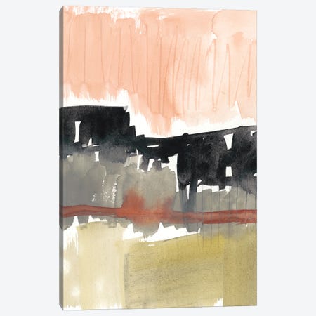 Crimson on the Horizon I Canvas Print #JGO843} by Jennifer Goldberger Canvas Print