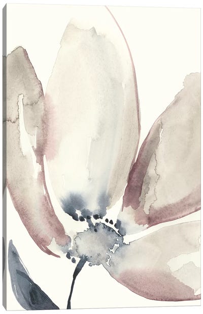 Fluid Petals I Canvas Art Print - Jennifer Goldberger
