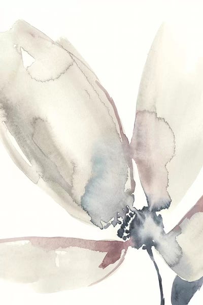 Watercolor Flowers: Fluid Petals II by Jennifer Goldberger