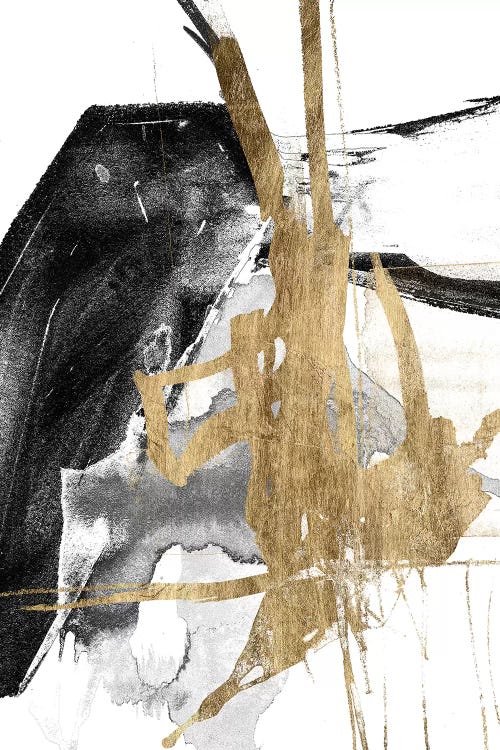 Glam & Black V by Jennifer Goldberger canvas print