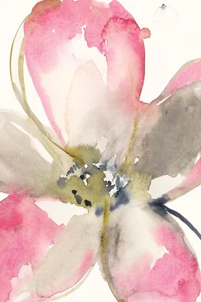 Floral Close-Ups: Magenta Petals I by Jennifer Goldberger