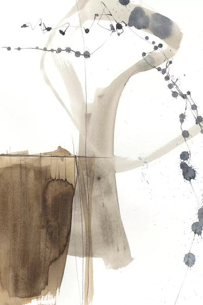 Minimaluxe: Umber Connection I by Jennifer Goldberger