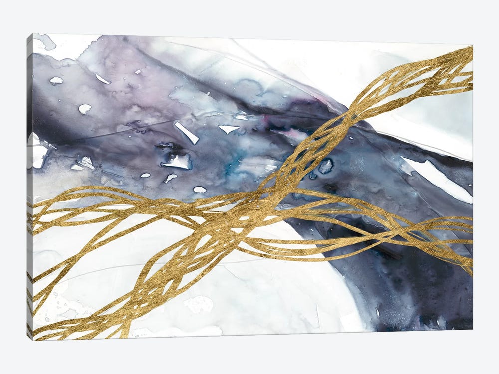 Agate Wave III by Jennifer Goldberger 1-piece Canvas Art