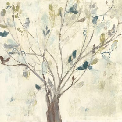 Trees of Blue II by Jennifer Goldberger art print