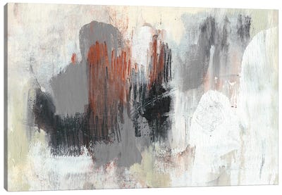 Neutrals & Rust II Canvas Art Print - Jennifer Goldberger