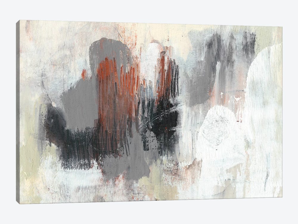 Neutrals & Rust II by Jennifer Goldberger 1-piece Canvas Artwork