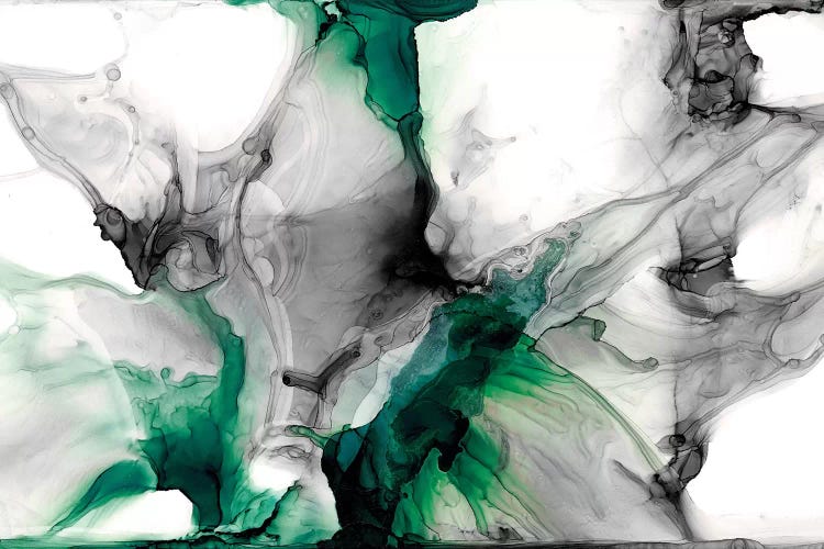 Emerald Gale II by Jennifer Goldberger wall art