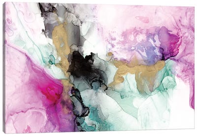Magenta Expression II Canvas Art Print - Dreamy Abstracts