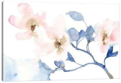 Cherry Blossom Light I Canvas Art Print - Zen Garden