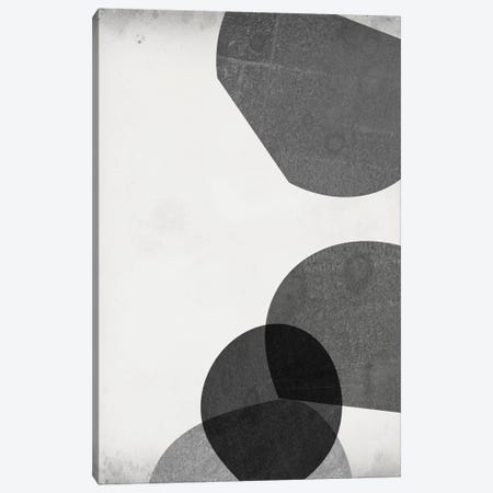 Grey Shapes III Canvas Print #JGO964} by Jennifer Goldberger Canvas Print