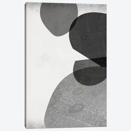 Grey Shapes IV Canvas Print #JGO965} by Jennifer Goldberger Art Print