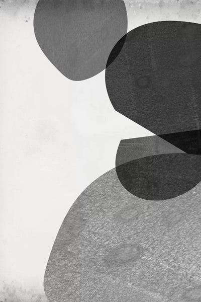 Minimalism: Grey Shapes IV by Jennifer Goldberger