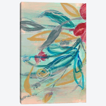 Tropical Bouquet II Canvas Print #JGO971} by Jennifer Goldberger Canvas Art Print