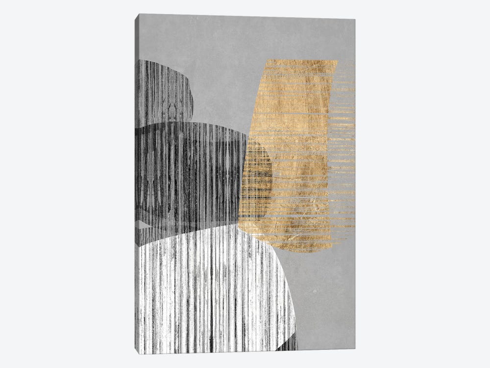 Adjacent Shapes II by Jennifer Goldberger 1-piece Art Print
