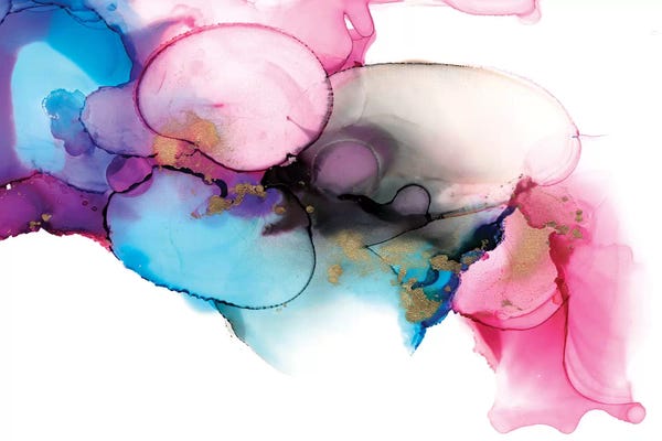 Alcohol Ink: Borealis II by Jennifer Goldberger