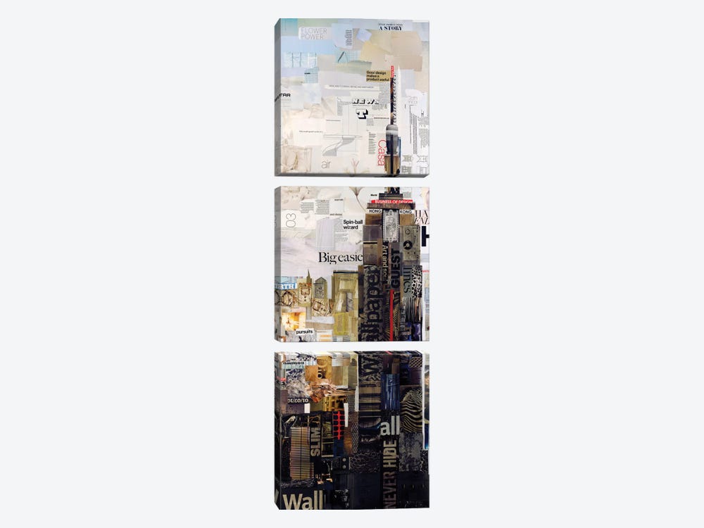 Empire State 3-piece Canvas Art Print