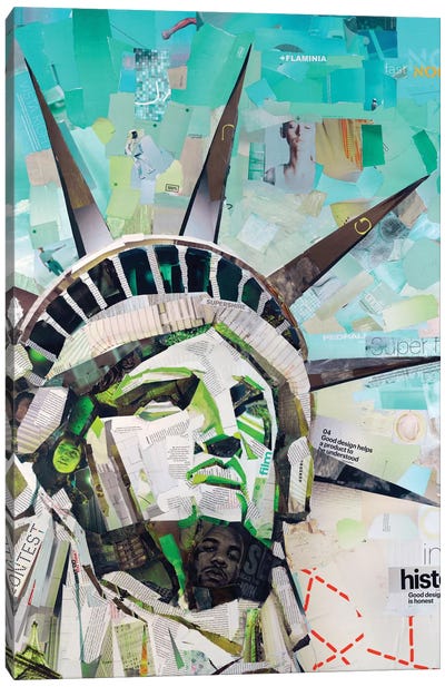 Freedom Canvas Art Print - James Grey