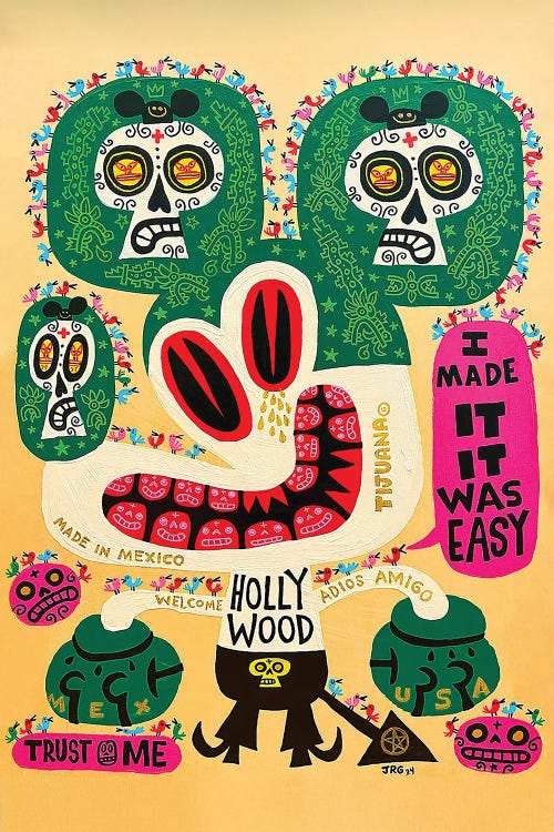 Hollywood Mouse II by Jorge R. Gutierrez wall art