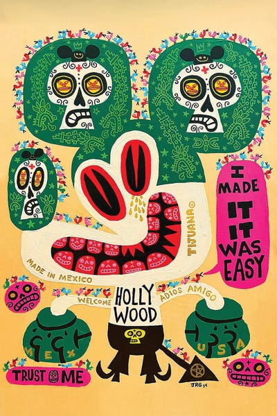Jorge R. Gutierrez: Hollywood Mouse II by Jorge R. Gutierrez