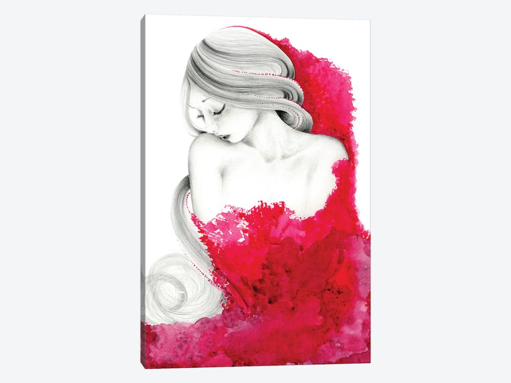 Consumed by Joanna Haber 1-piece Canvas Art Print