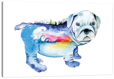 Dog Canvas Art Print - Puppy Art