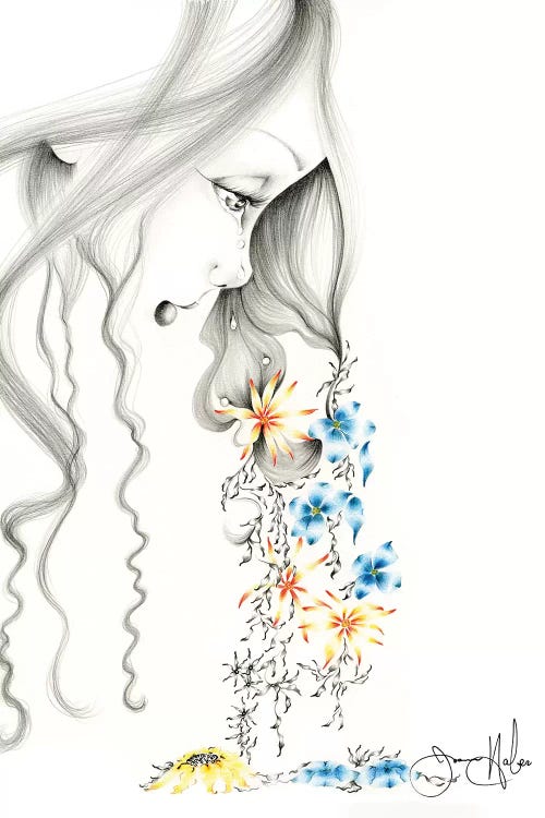Hurting by Joanna Haber wall art