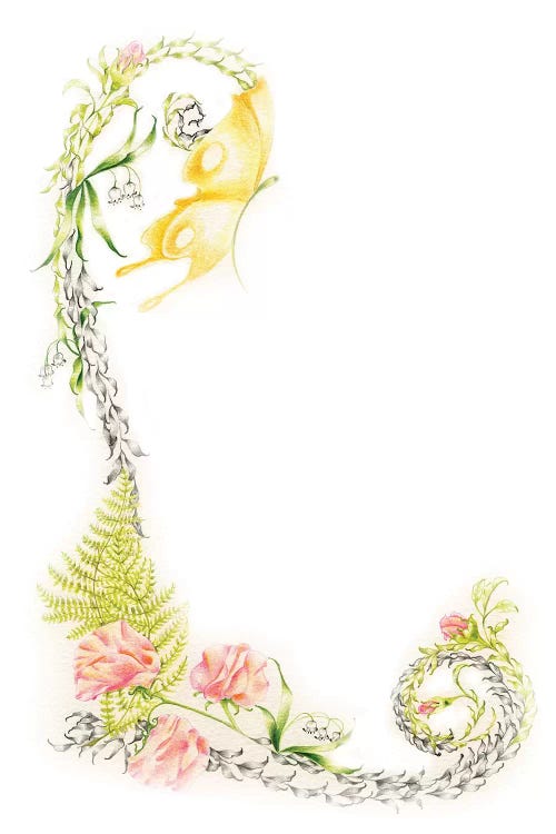 Letter L I by Joanna Haber wall art