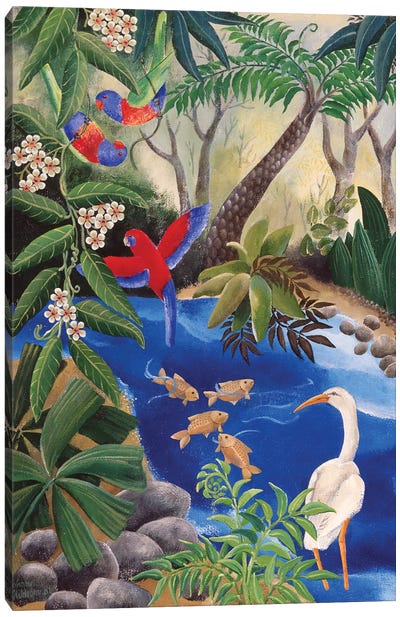 River's Bend I Canvas Art Print - Jungles