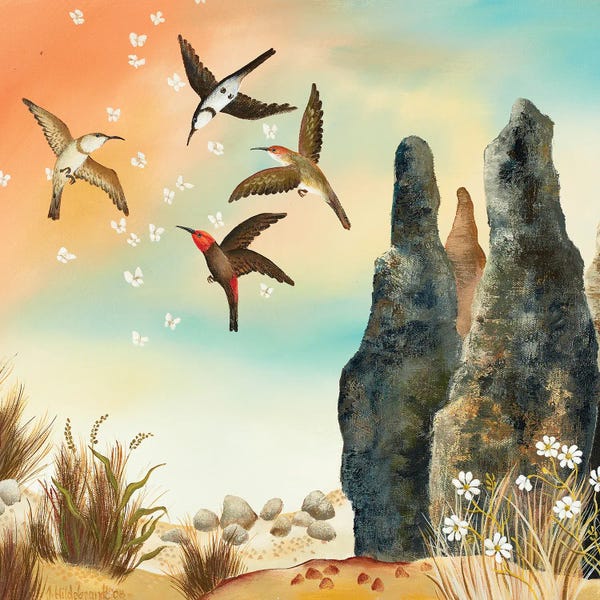 Rocks: Dance At Sunset by Johanna Hildebrandt