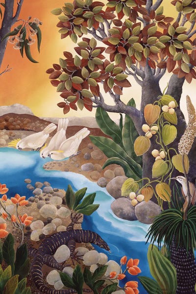 Johanna Hildebrandt: Creekbed by Johanna Hildebrandt