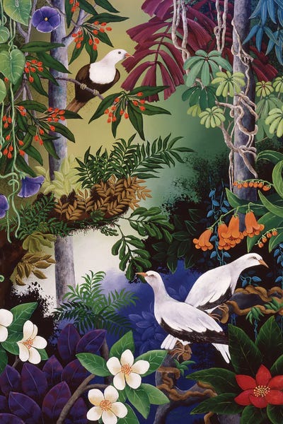 Johanna Hildebrandt: Forest Doves by Johanna Hildebrandt
