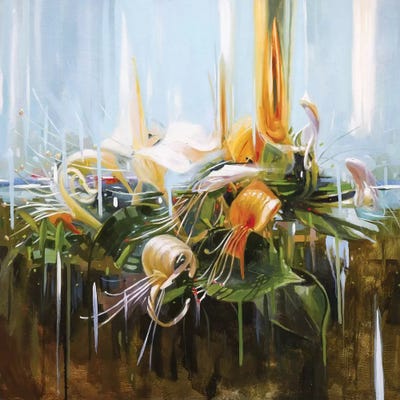 Honeysuckle by Johnny Morant framed wall art